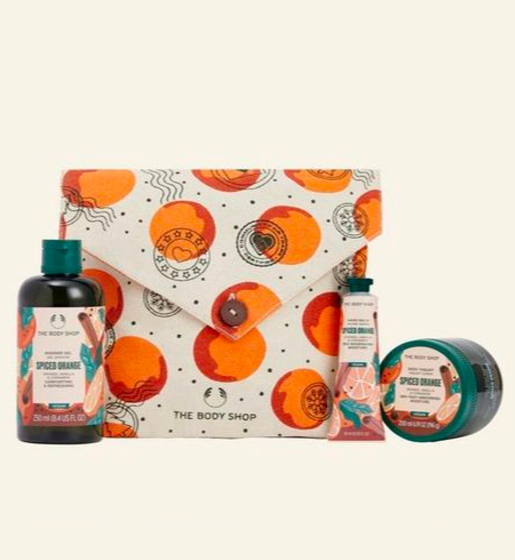 The Body Shop Oranges & Stockings Spiced Orange Essentials Gift Set