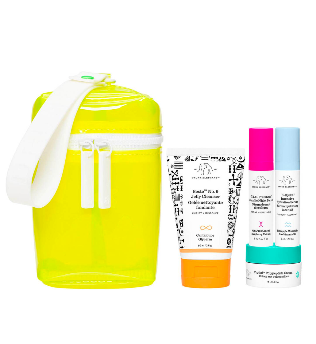 Drunk Elephant Littles Night Out Set with Jelly Travel Bag