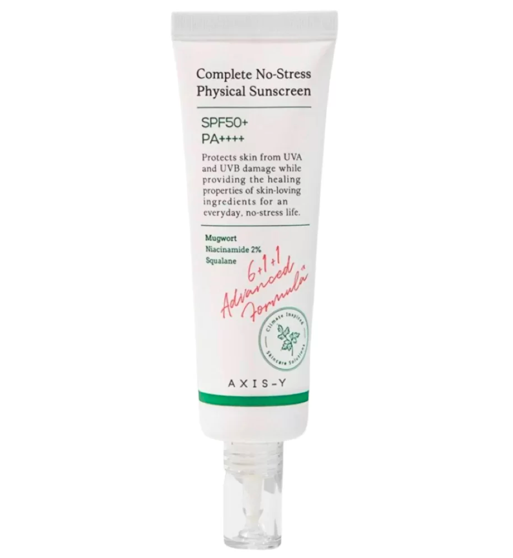 Axis-Y Complete No-Stress Physical Sunscreen SPF50+ PA++++
