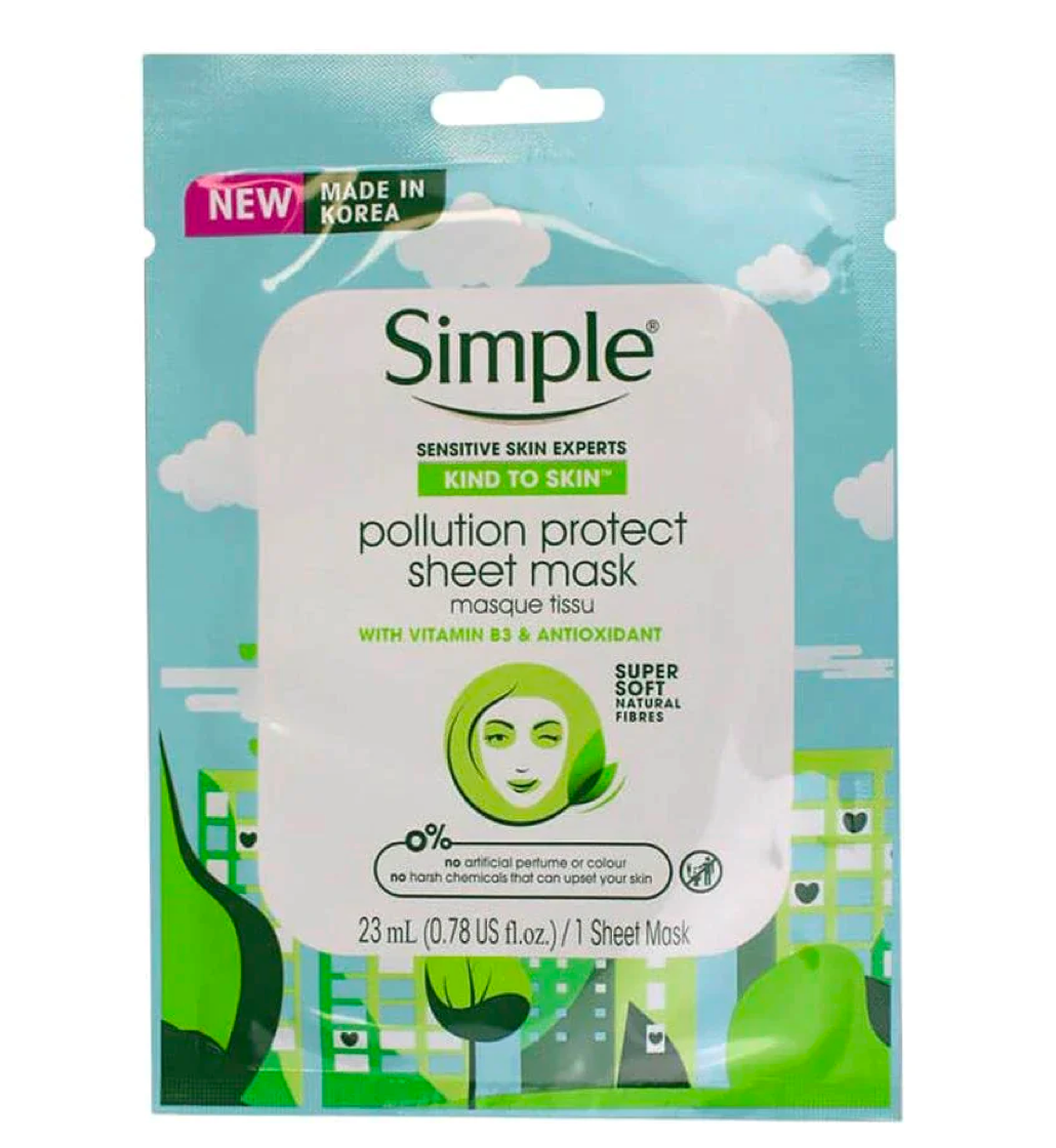 thumbnail image 2 of Simple Kind To Skin Ultra Calming Sheet Mask 1 Pc Ingredients And Reviews 2 of 13