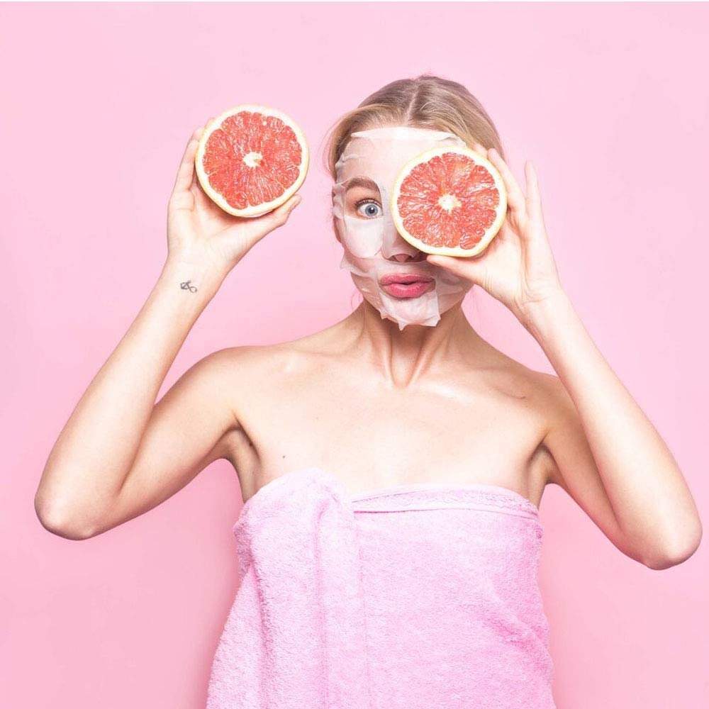Yes To Grapefruit Vitamin C Glow Boosting Paper Mask