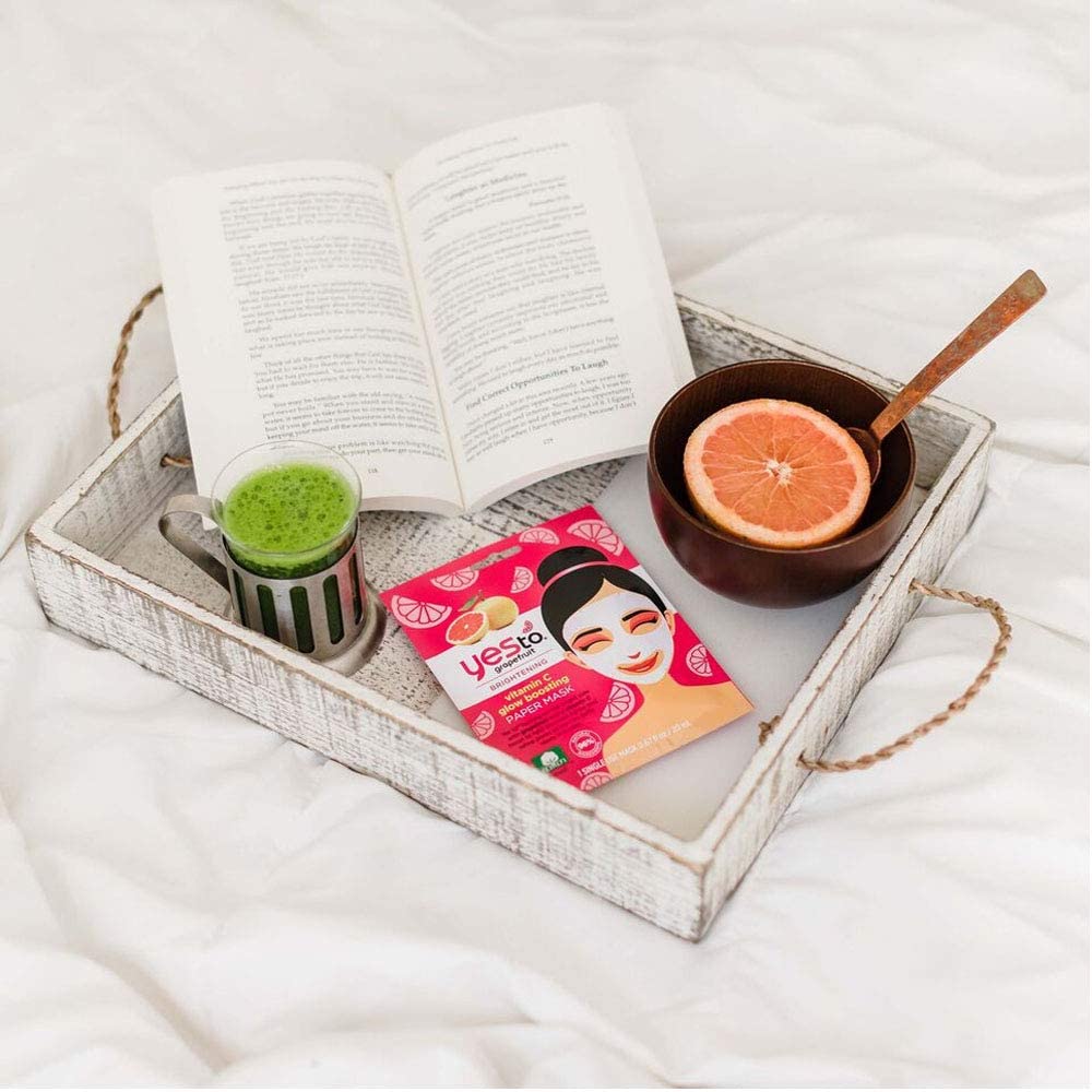 Yes To Grapefruit Vitamin C Glow Boosting Paper Mask