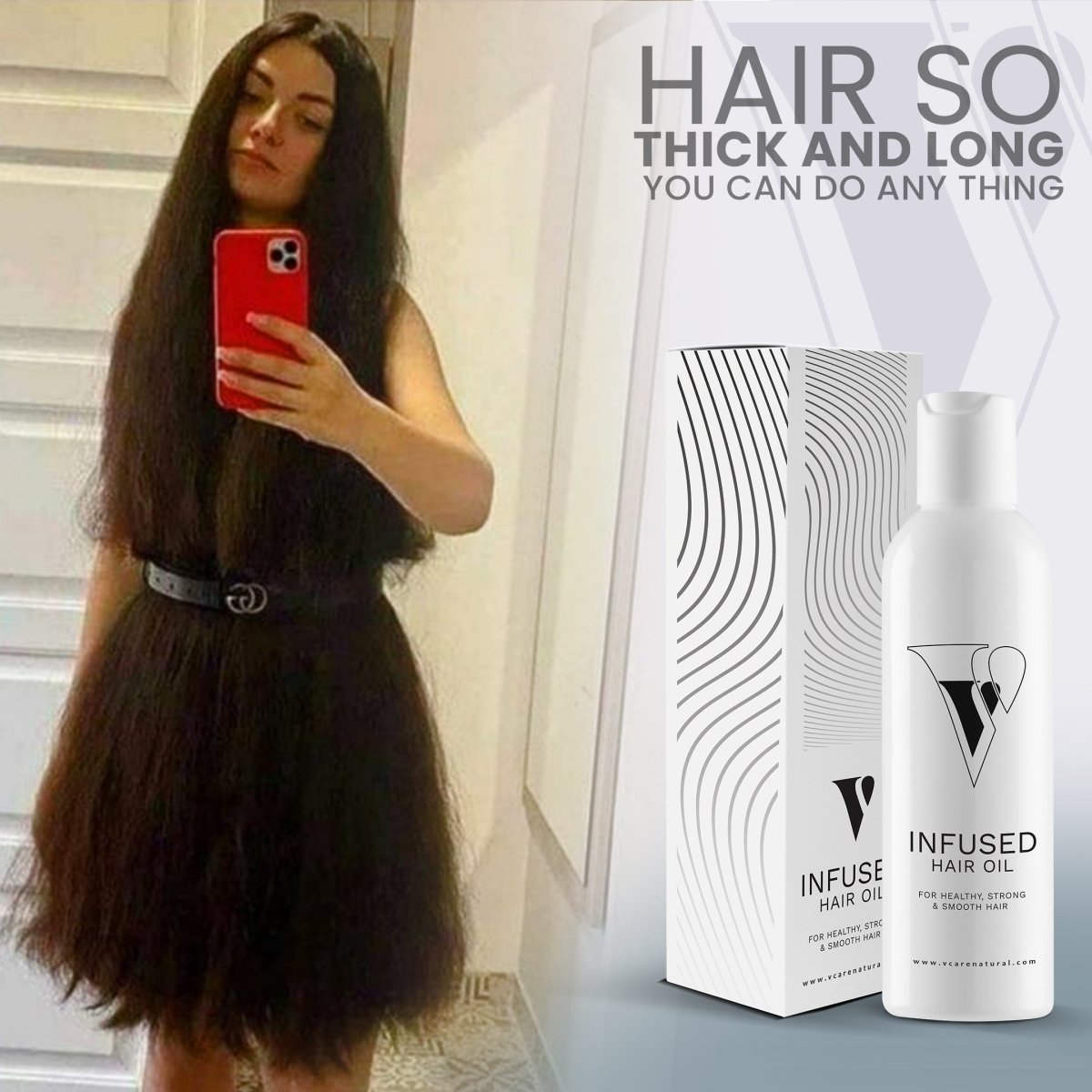 Infused Hair Oil - VCare Natural - VCARE NATURAL