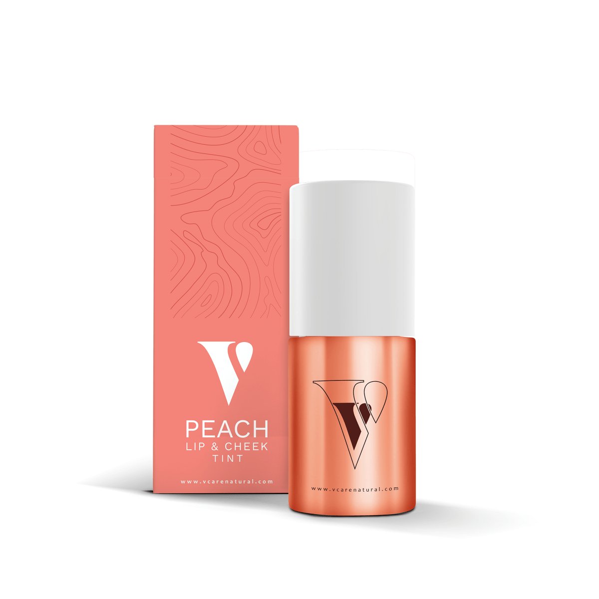 Lip Cheek Tint Peach - VCare Natural - VCARE NATURAL