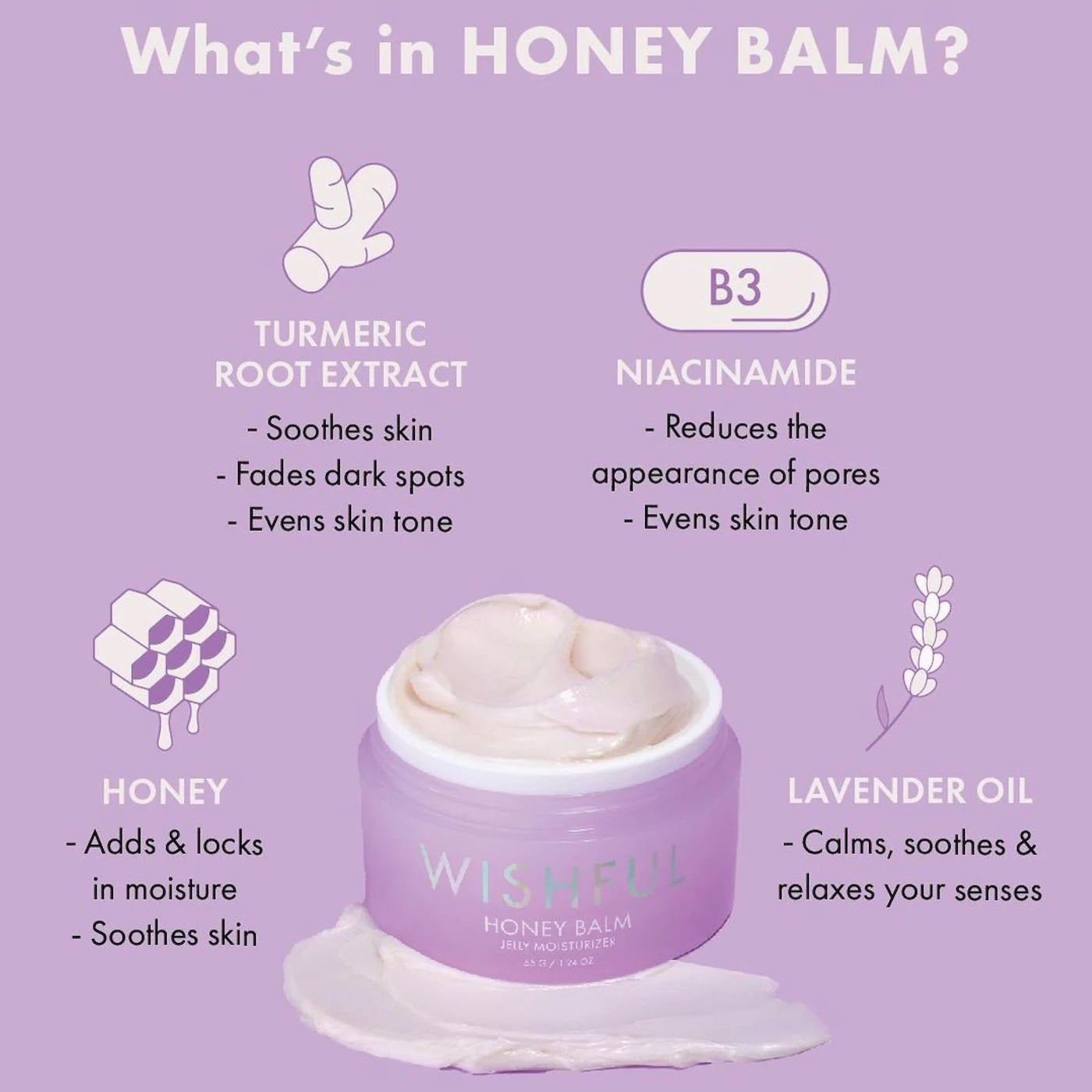 Wishful Honey Balm Niacinamide Jelly Moisturizer