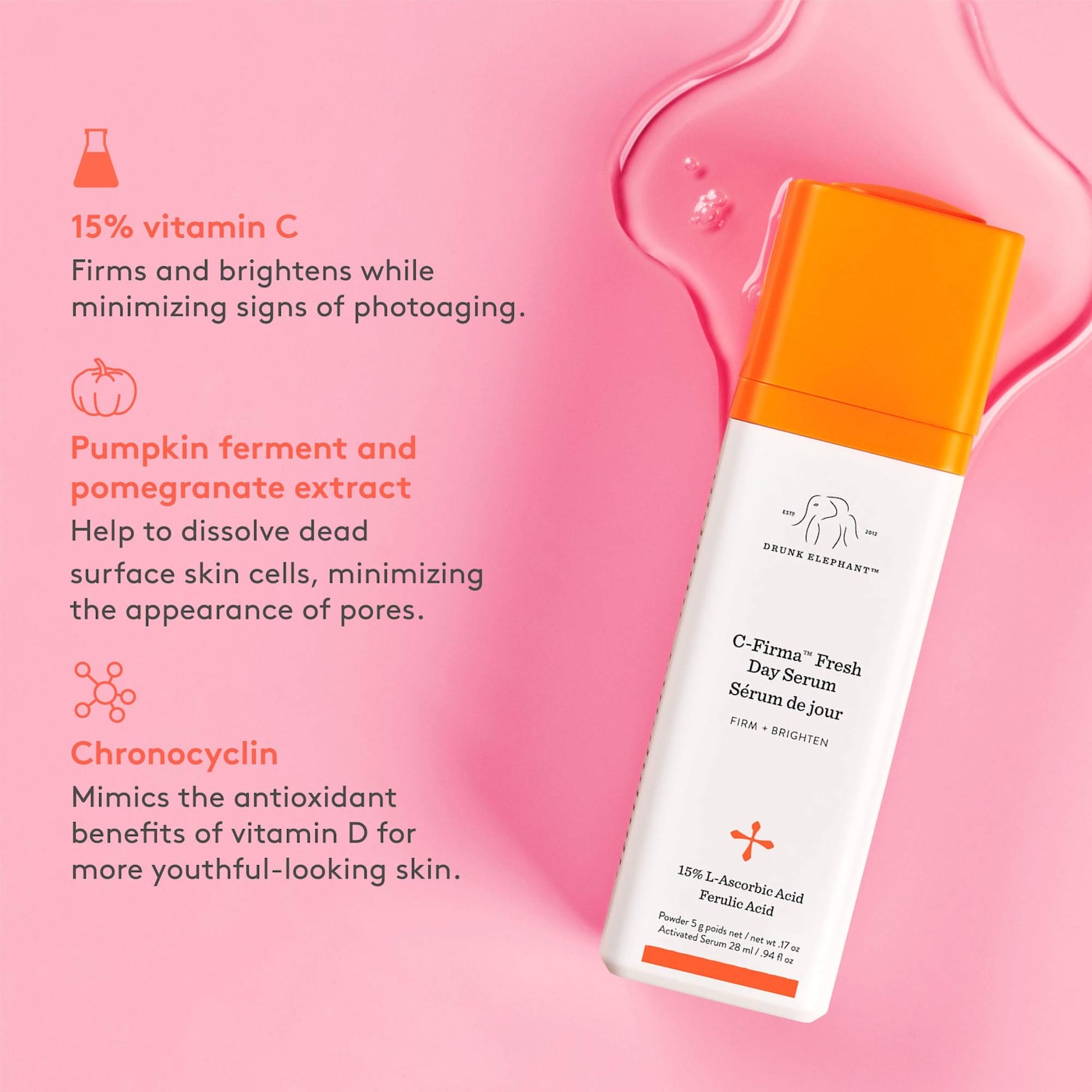 Drunk Elephant C-Firma Fresh Vitamin-C Day Serum