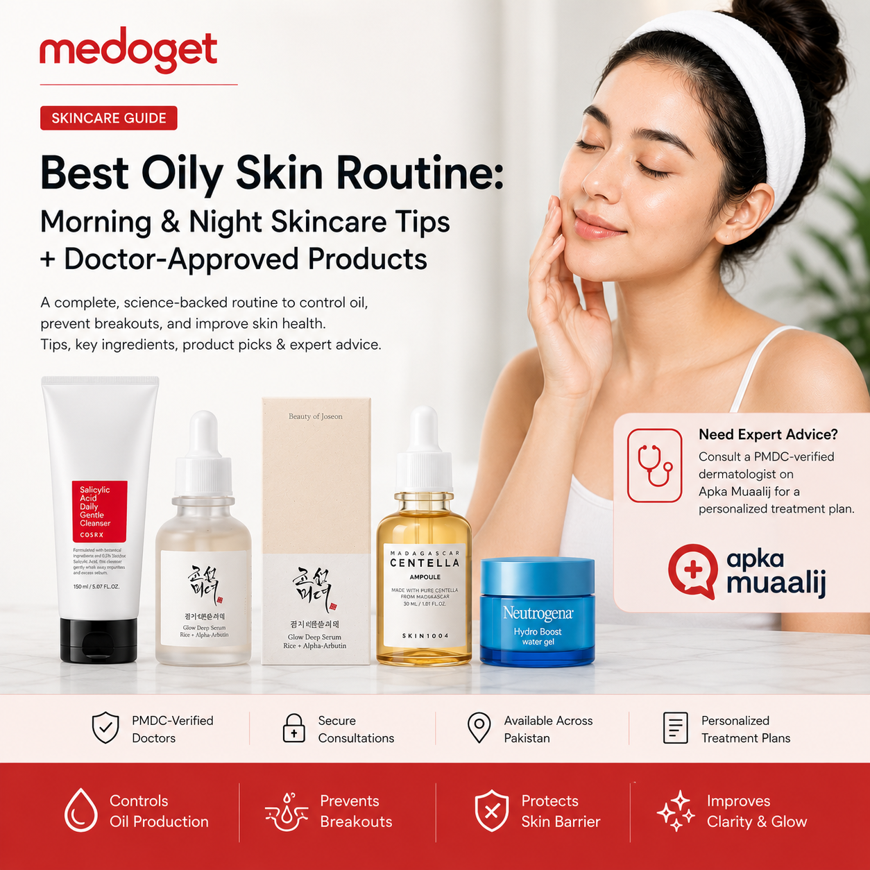 Best Oily Skin Routine: Morning & Night Skincare Tips + Doctor-Approved Products