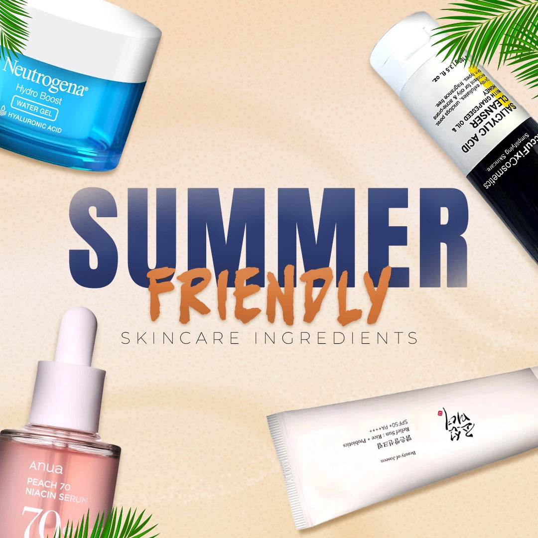 Best Summer Skincare Ingredients for Hot & Humid Weather