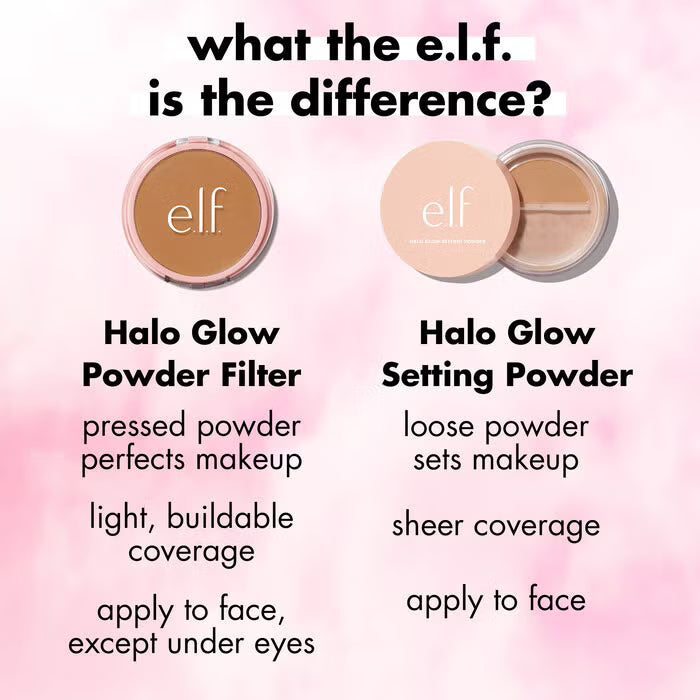 elf Halo Glow Powder Filter Finishing Powder