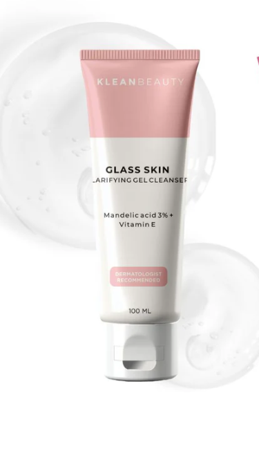 Klean Beauty Glass Skin Clarifying Gel Cleanser