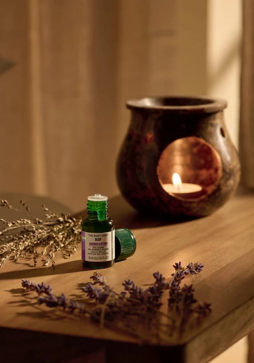 The Body Shop Sleep Lavender & Vetiver Relaxing Oil Burner Blend