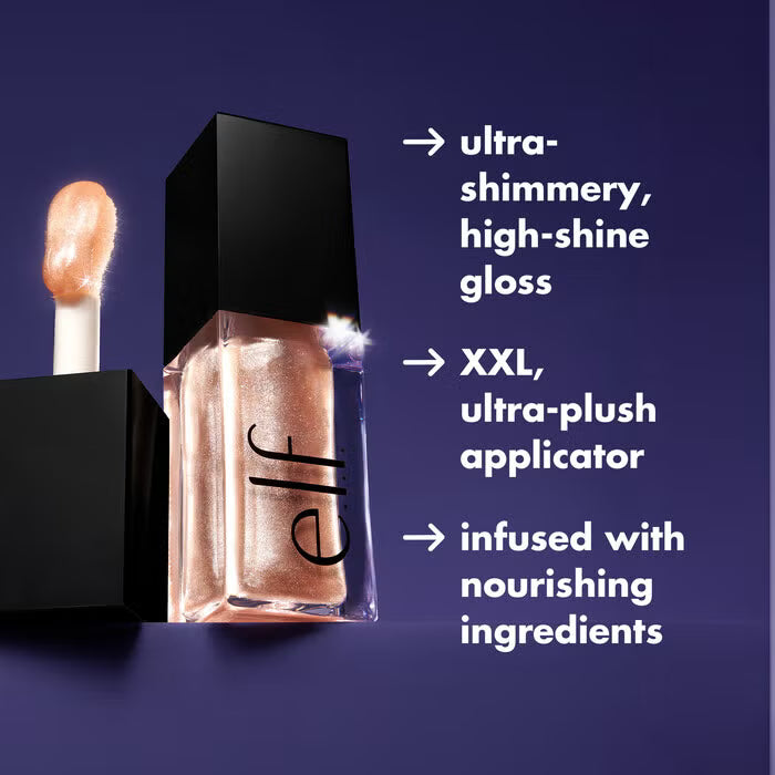 elf Glow Reviver Lip Oil Glimmer Finish