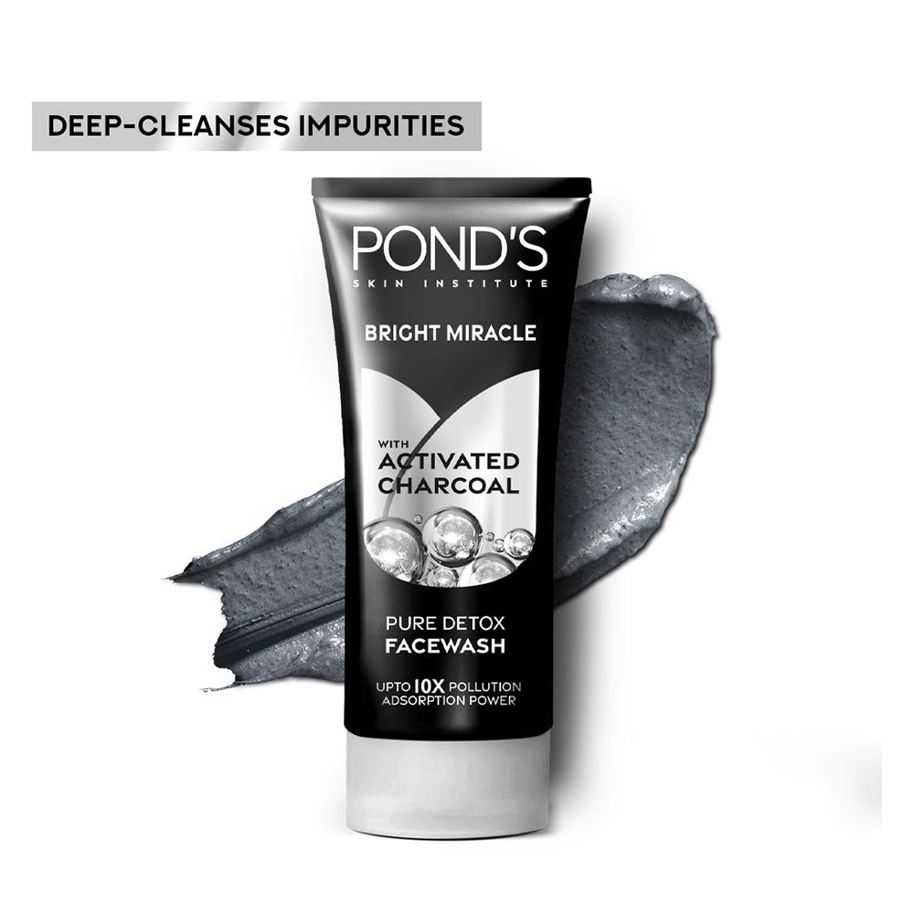 Pond's Bright Miracle Activated Charcoal Face Wash