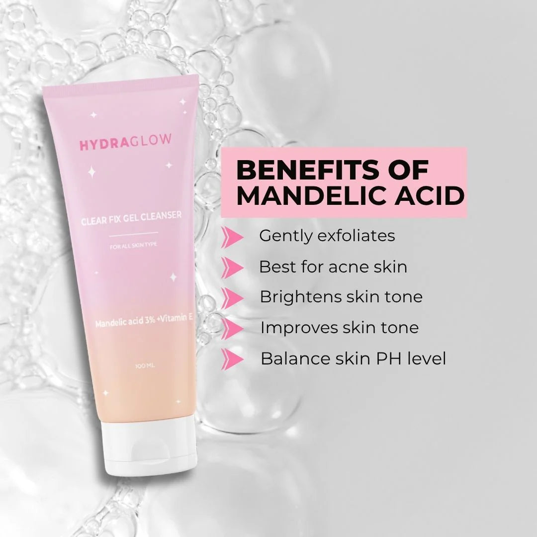 Hydra Glow Clear Fix Gel Cleanser