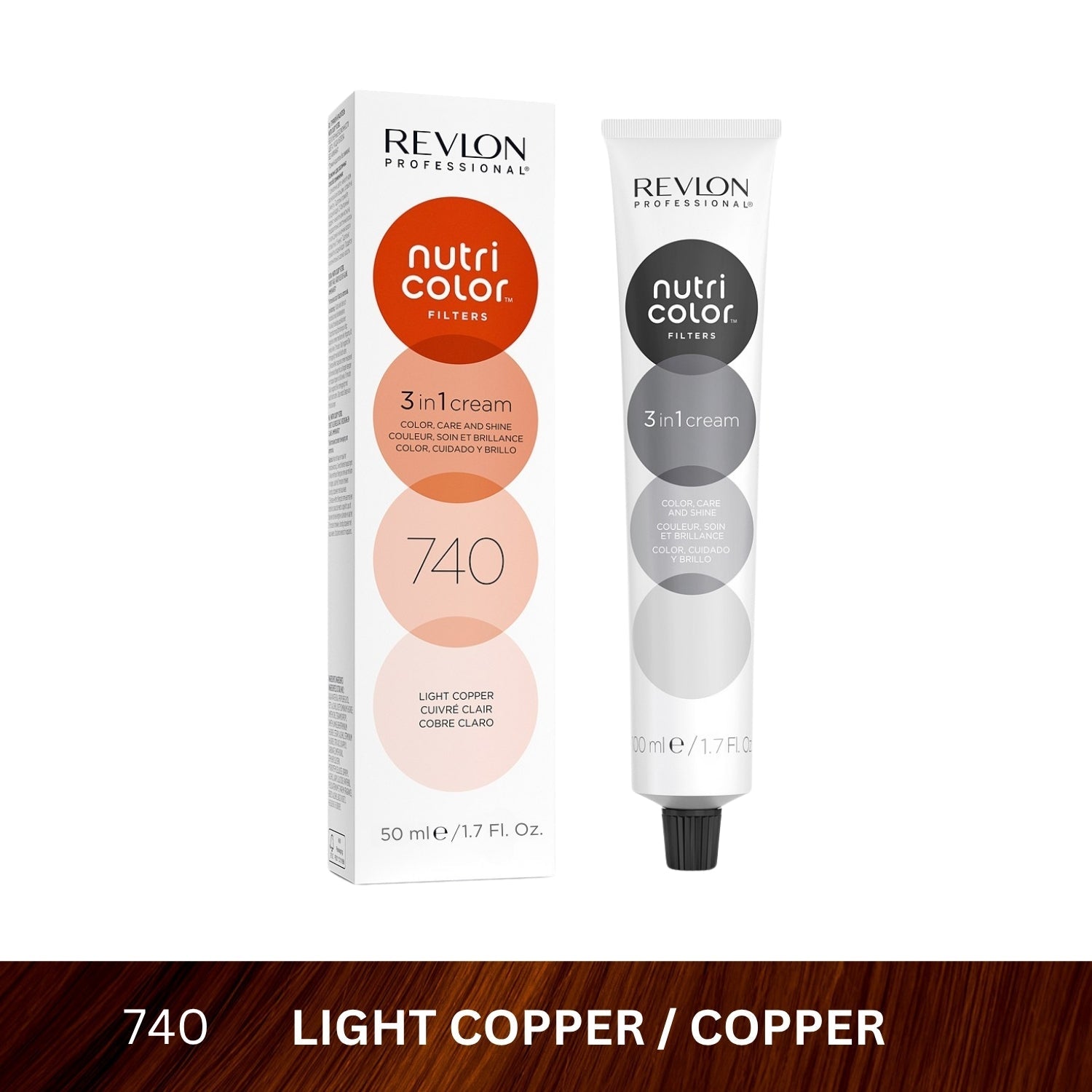 Revlon Professional Nutri Color™ Filters 3 In 1 Hair Color 50ml