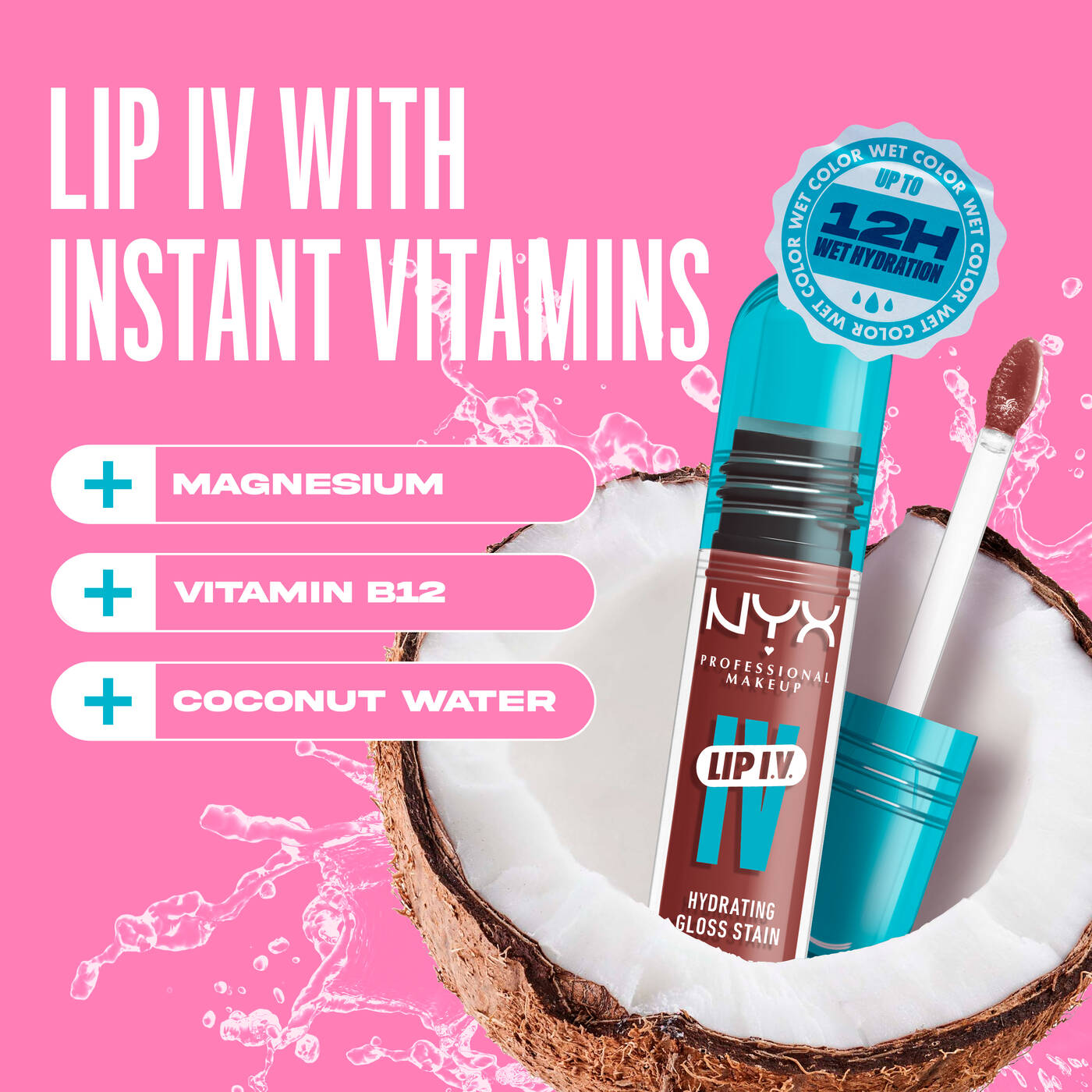 NYX Makeup Lip I.V. Hydrating Gloss Serum