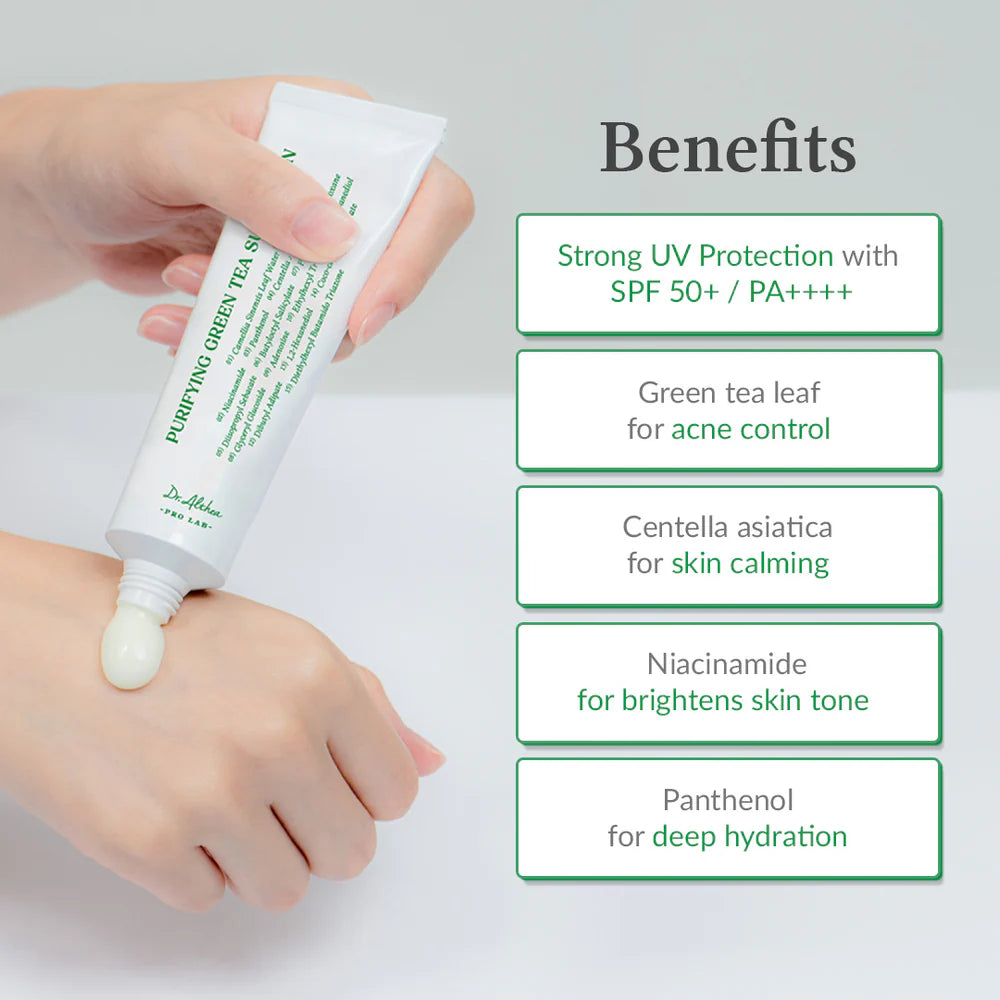Dr.Althea Purifying Green Tea Sunscreen SPF 50+ PA++++