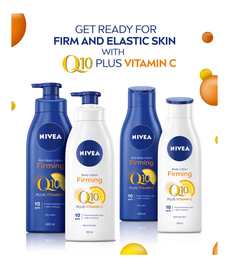 Nivea Q10 + Vitamin C Firming Body Lotion