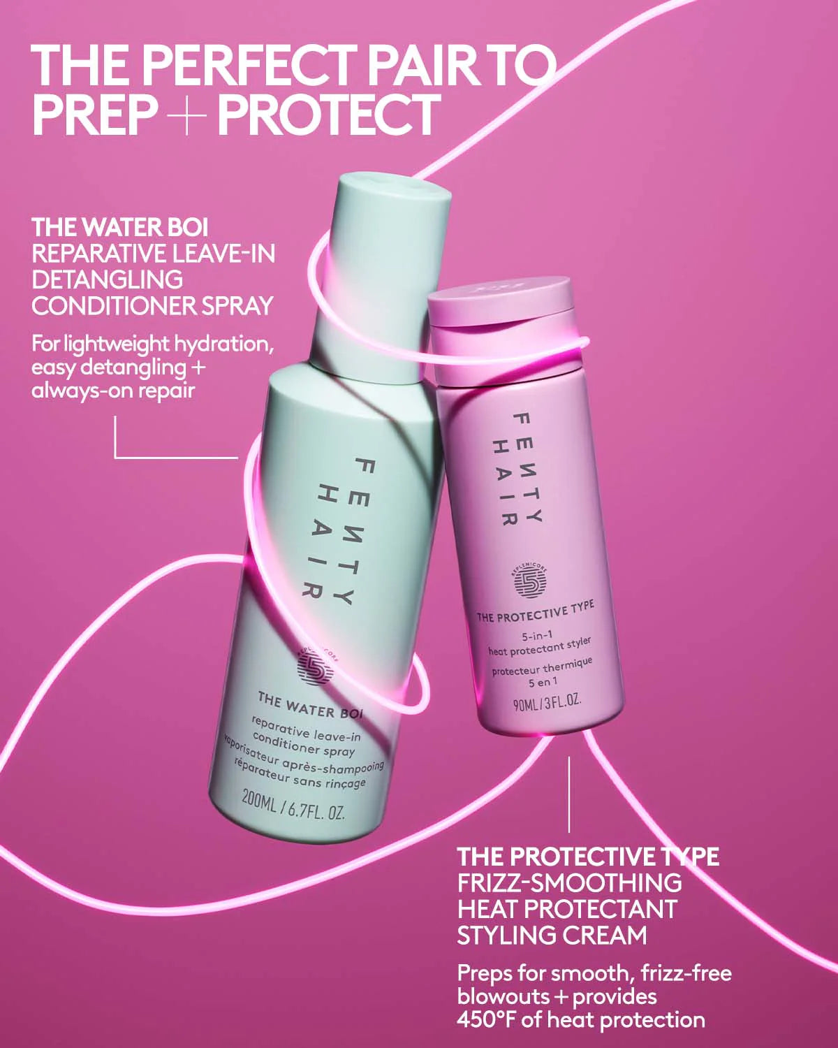 Fenty Beauty Fenty Hair The Hydrated + Hot Ones Duo