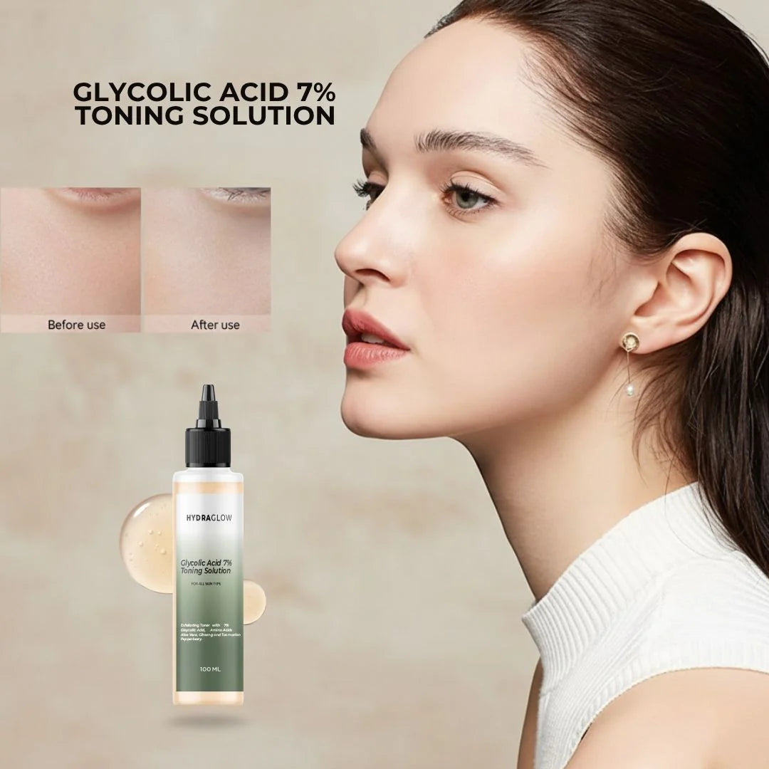 Hydra Glow Glycolic Acid 7% Toning Solution