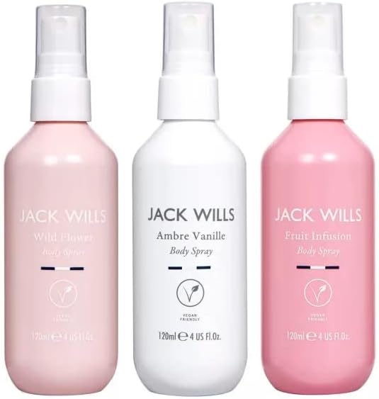 Jack Wills Spritz & Spray Luxurious Body Spray Trio Gift Set