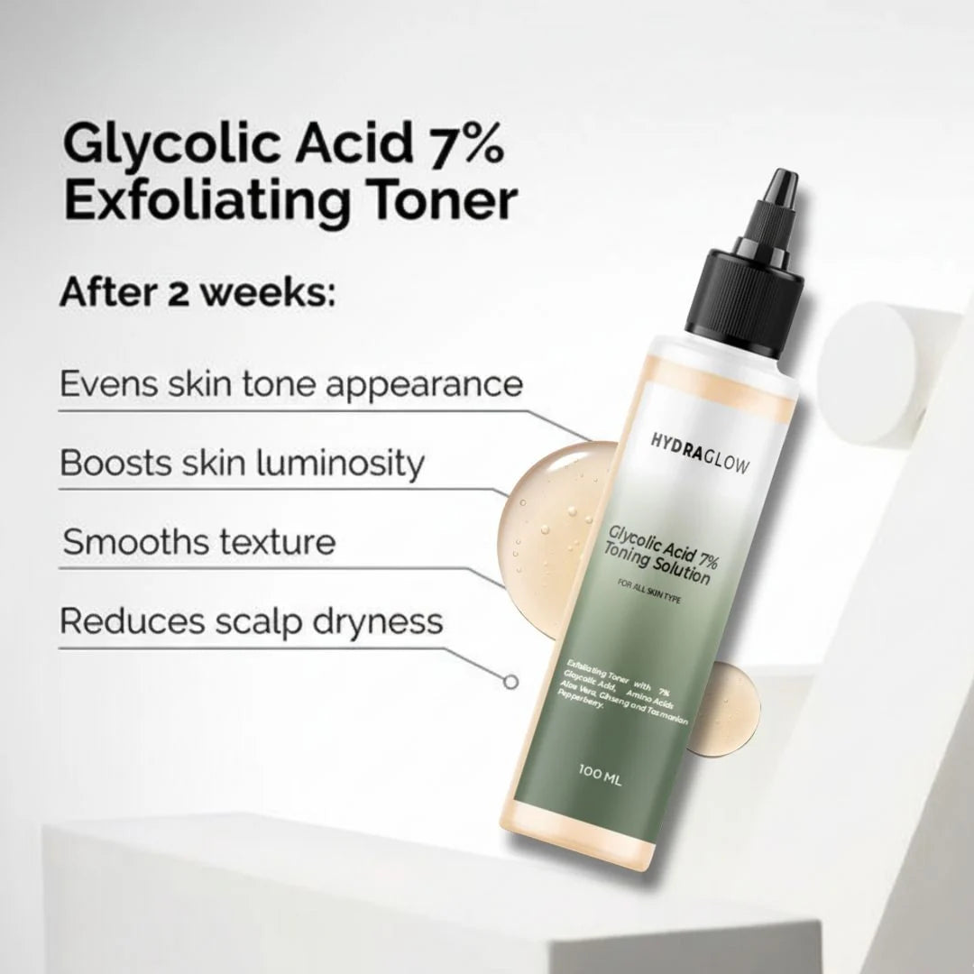 Hydra Glow Glycolic Acid 7% Toning Solution