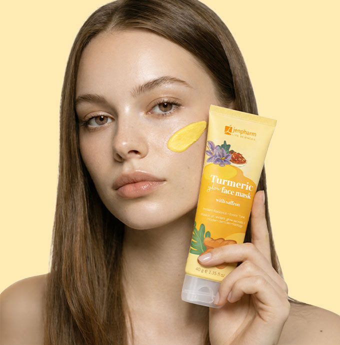 Jenpharm Turmeric Glow Face Mask