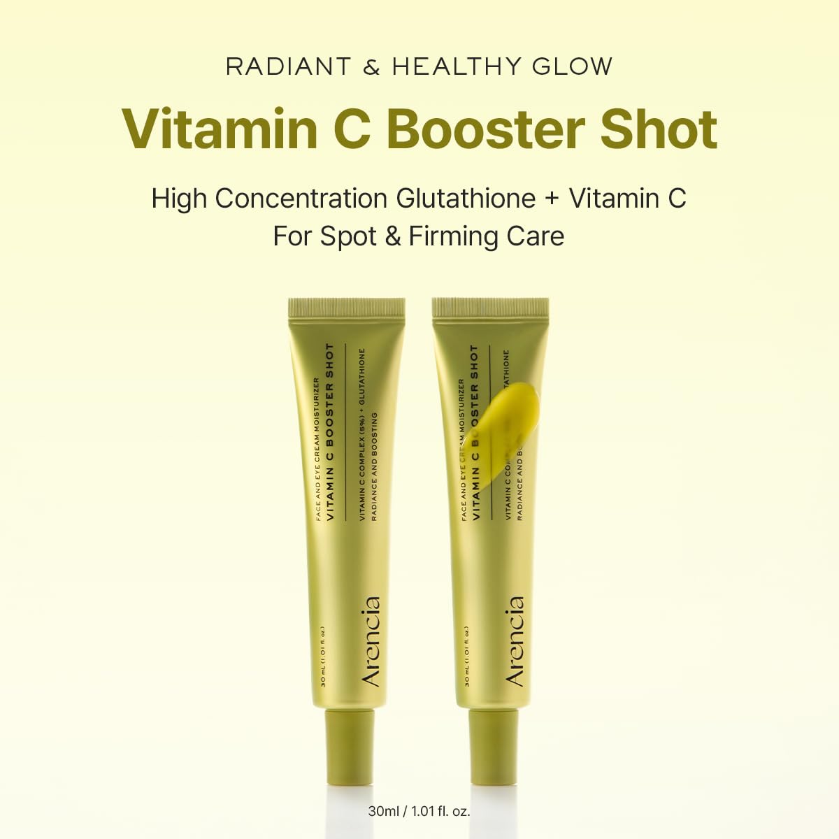 Arencia Vitamin C Booster Shot Face & Eye Moisturizer