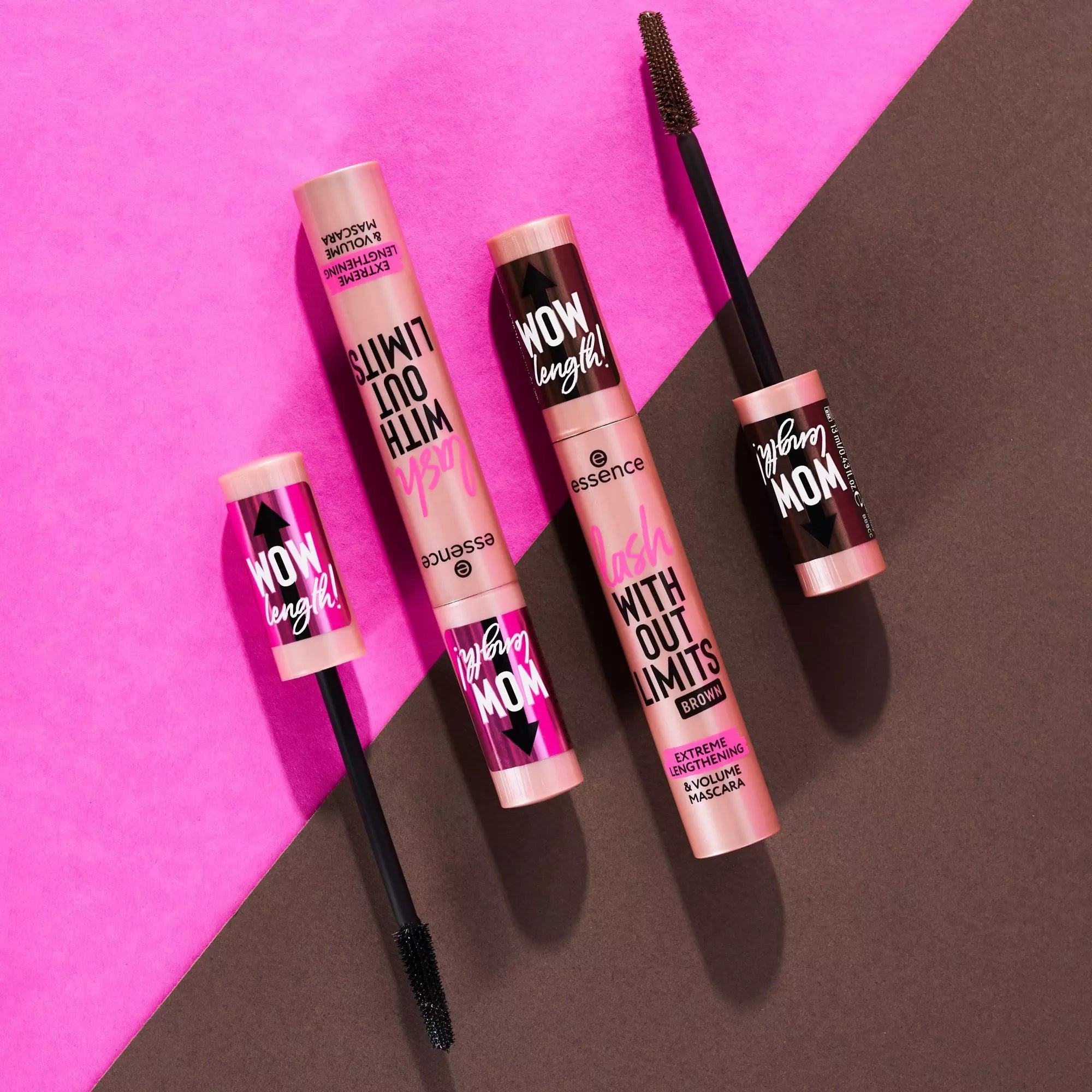 Essence Without Limits Extreme Lengthening & Volume Mascara - 01 Ultra Black