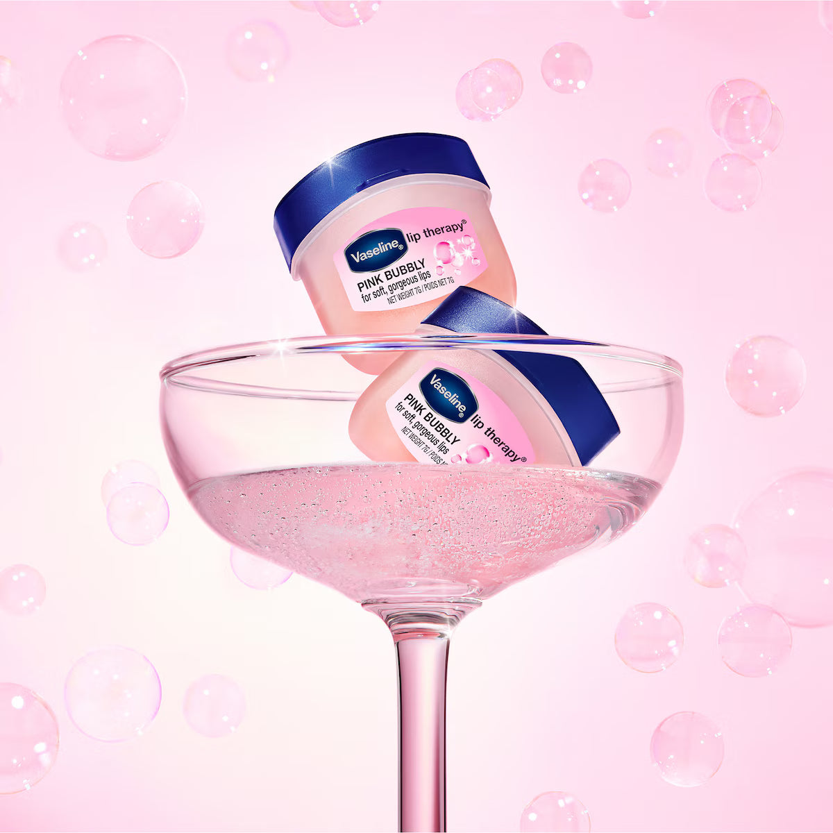Vaseline Pocket Lip Therapy - Pink Bubbly
