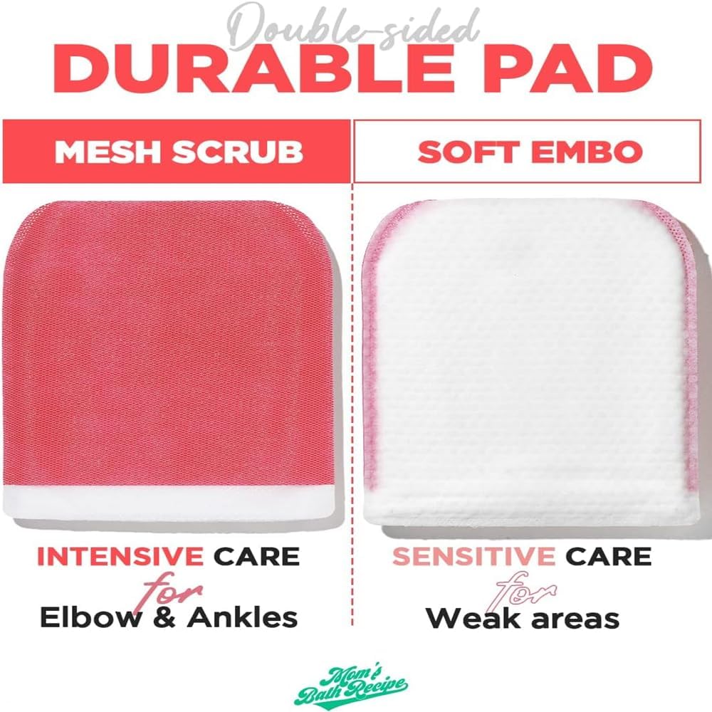 Mom's Bath Recipe Body Peeling Pad Strong