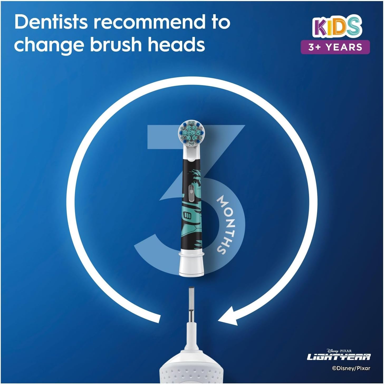 Oral-B Vitality  Kids Lightyear Electric Toothbrush with Travel Case