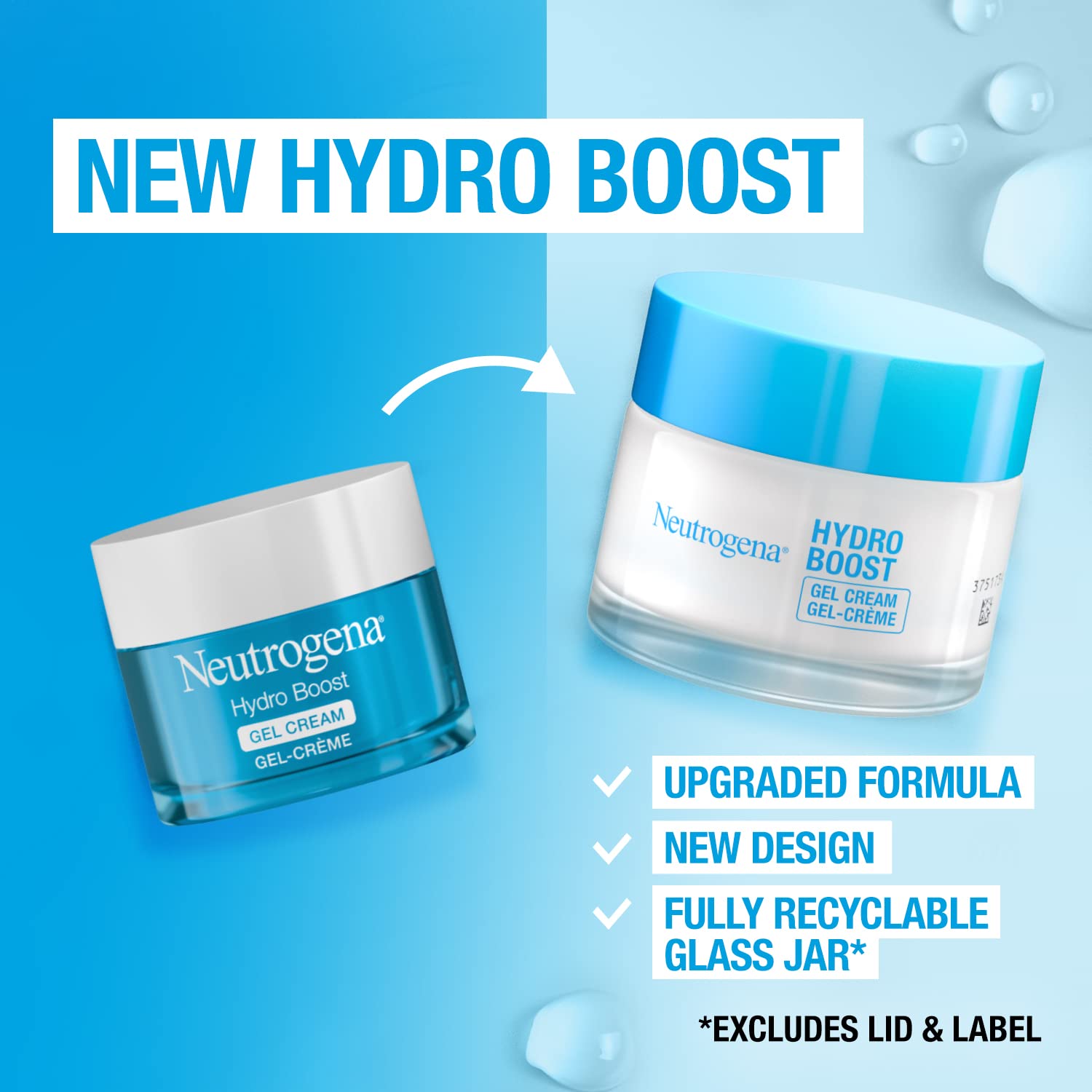Neutrogena Hydro Boost Gel Cream Moisturiser for Dry Skin