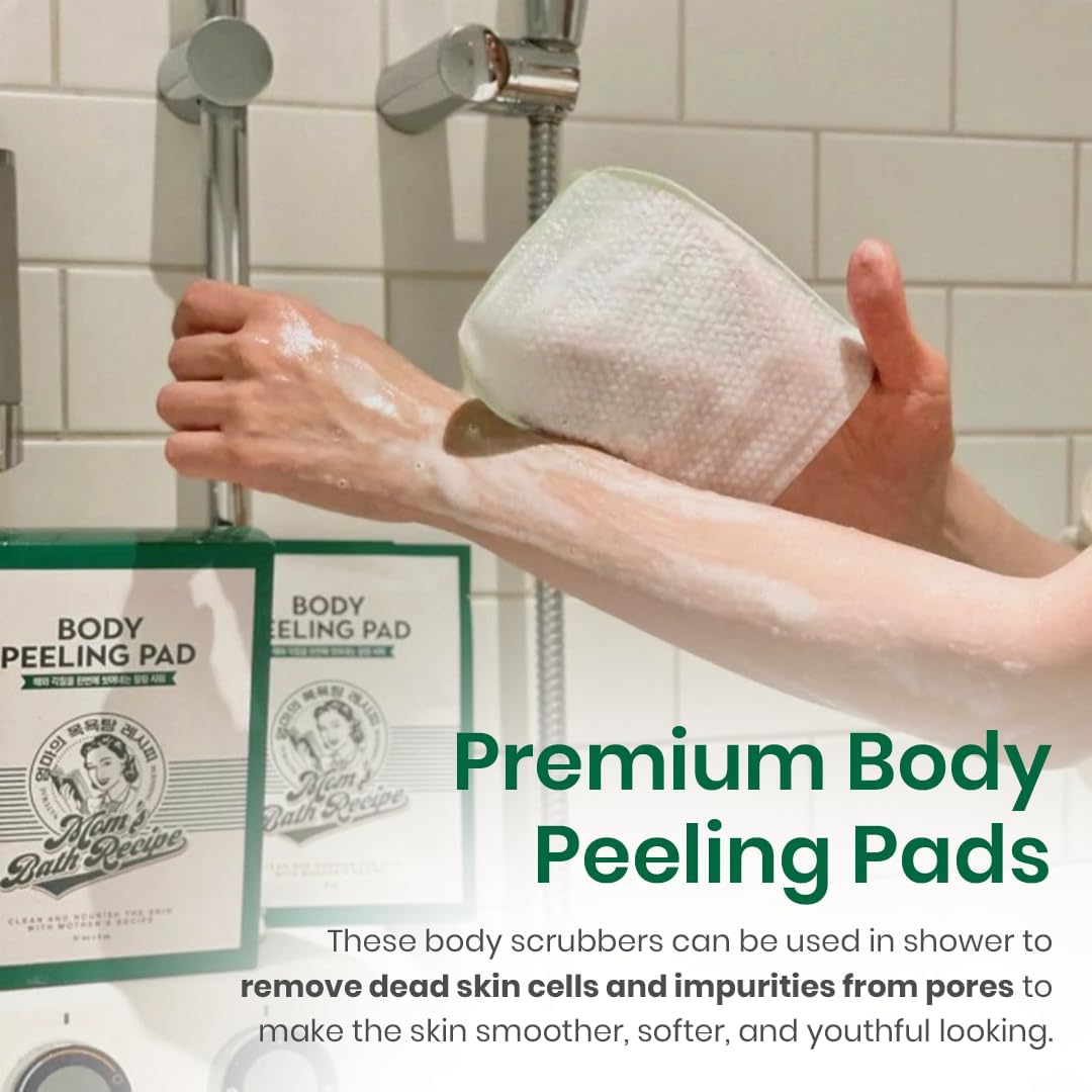Mom's Bath Recipe Body Peeling Pad Original