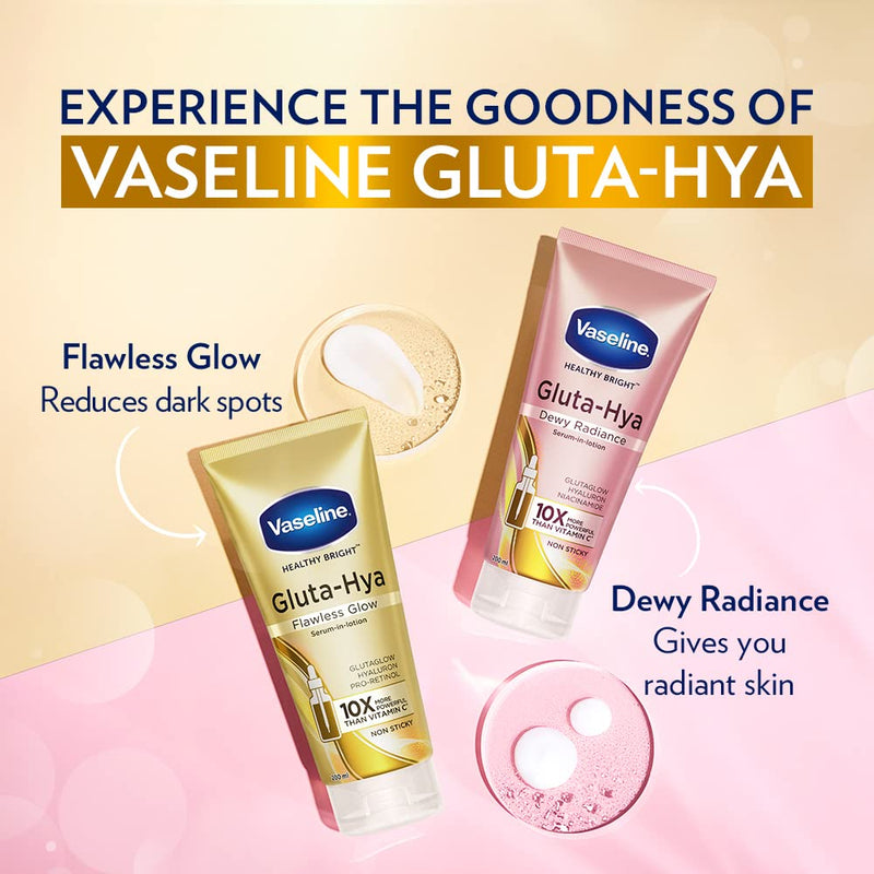 Vaseline® Gluta-Hya Serum Burst Lotion Flawless Glow
