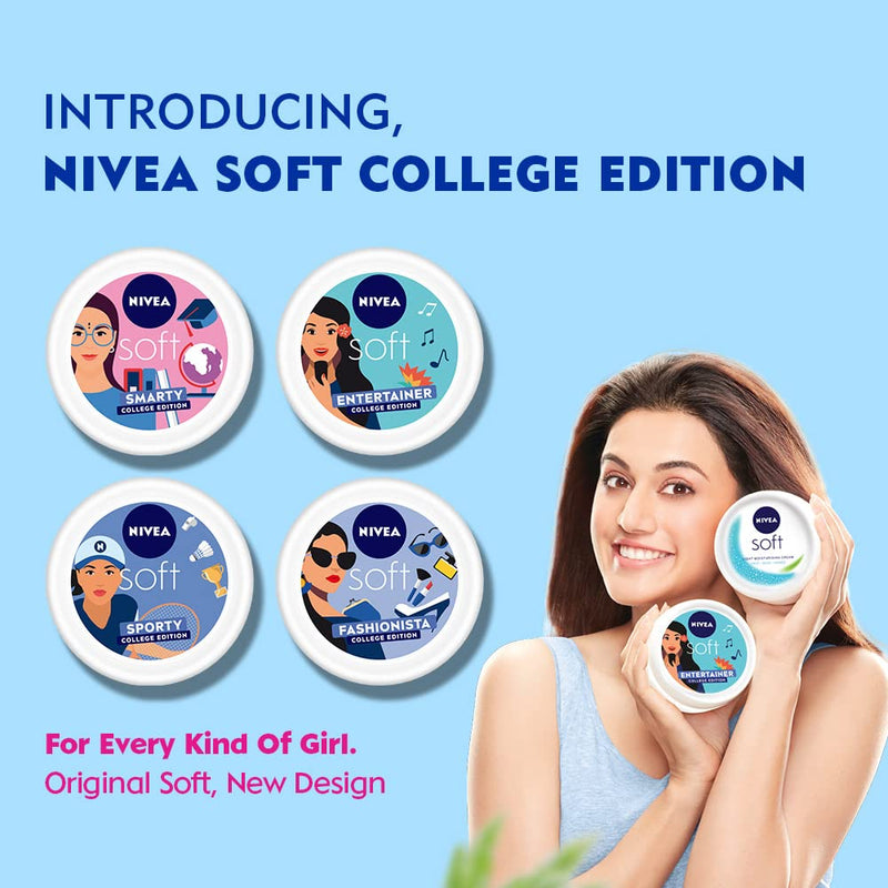 Nivea Soft Fashionista College Edition Moisturizer