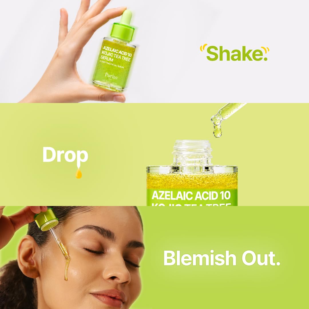 Purito Azelaic Acid 10 Kojic Tea Tree Serum