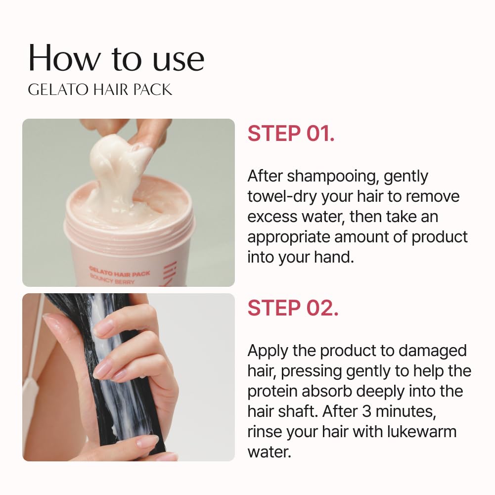 Lilyeve Gelato Hair Pack Bouncy Berry