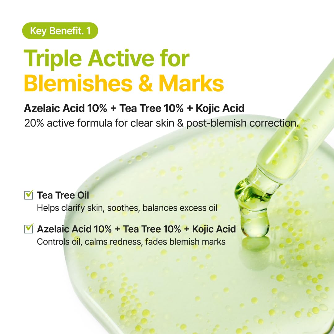 Purito Azelaic Acid 10 Kojic Tea Tree Serum