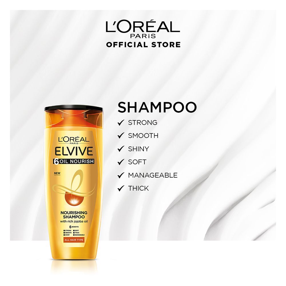 L'Oreal Paris 6 Oil Nourish Scalp + Hair Nourishing Shampoo