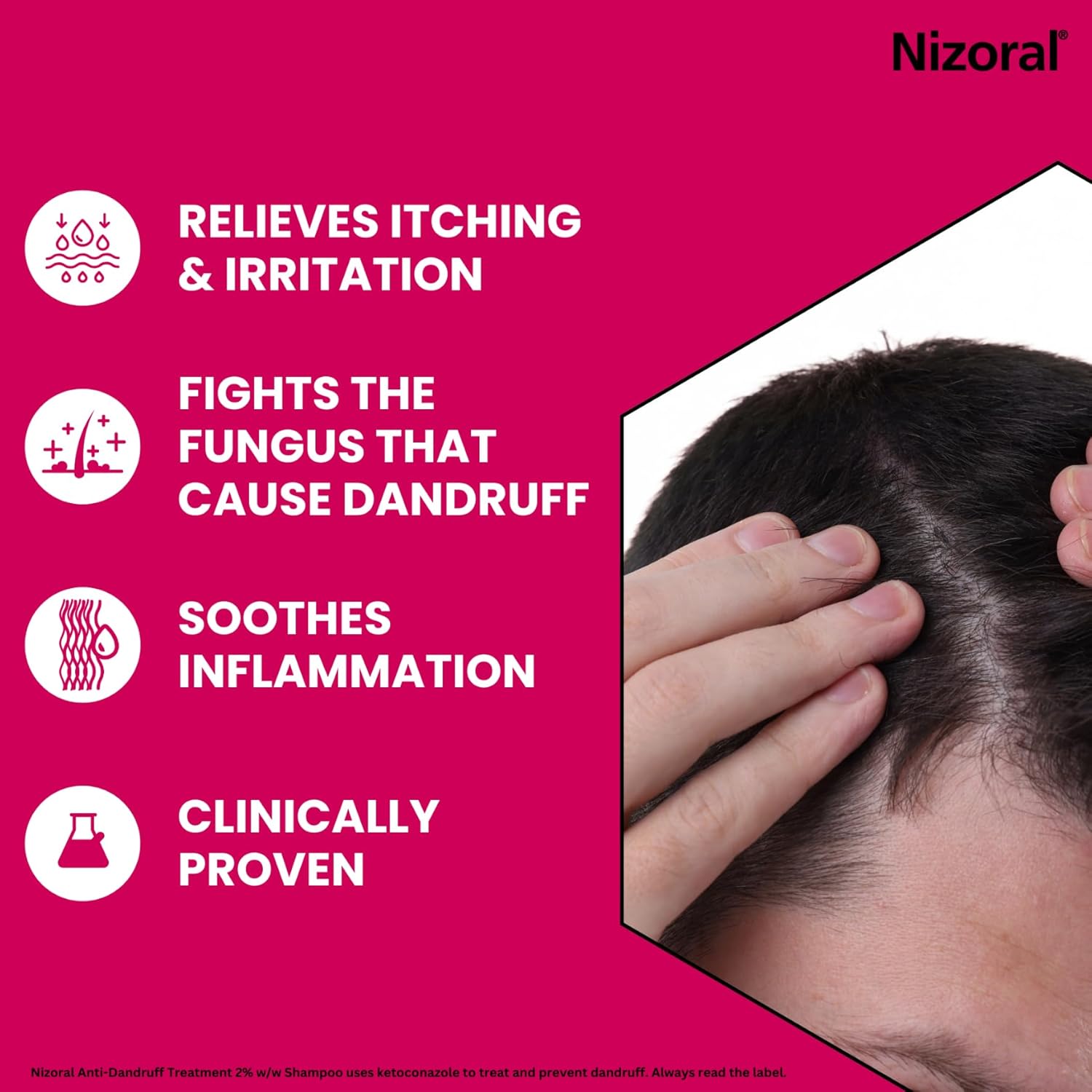 Nizoral Anti-Dandruff Treatment Shampoo 2%