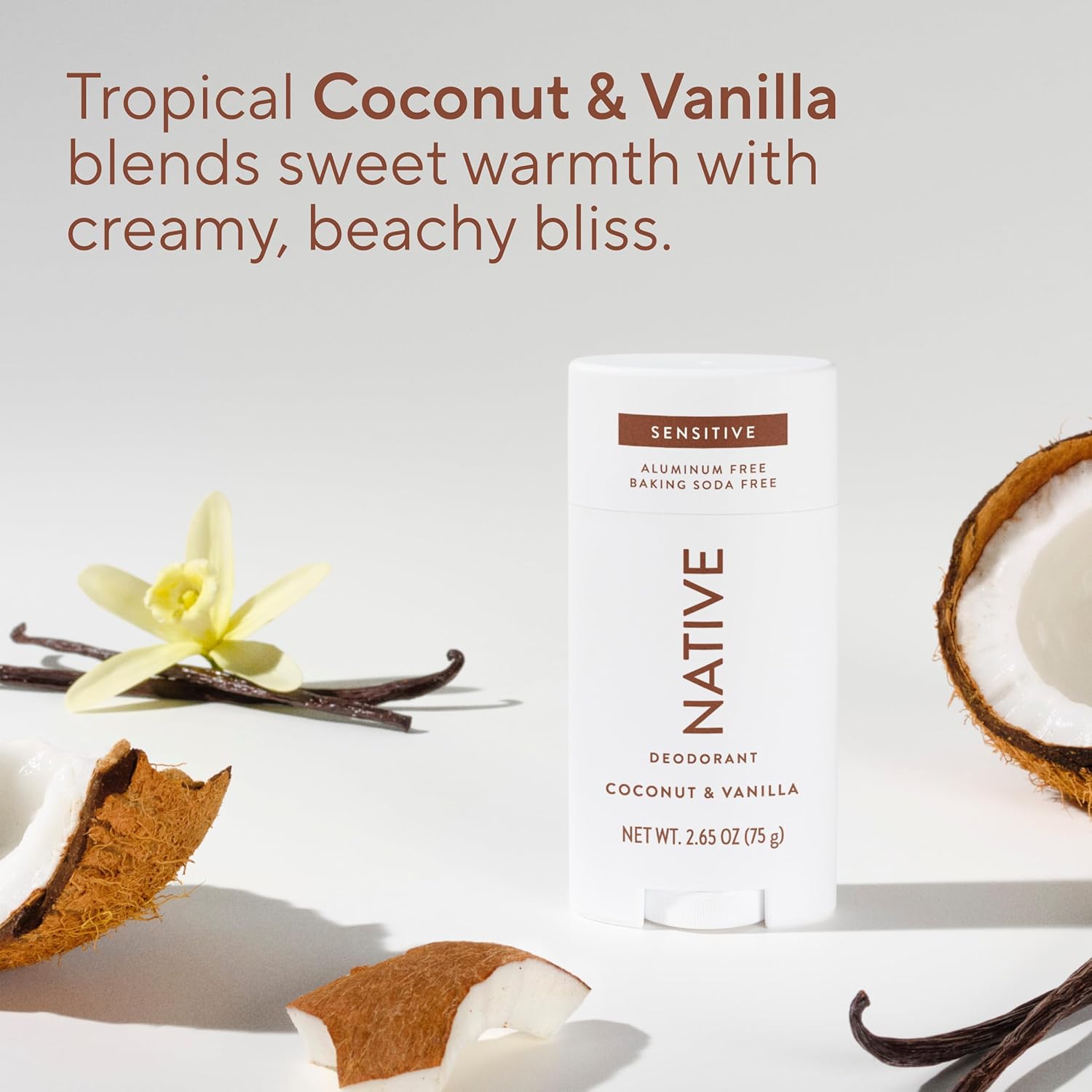 Native Coconut & Vanilla Sensitive Body Deodorant