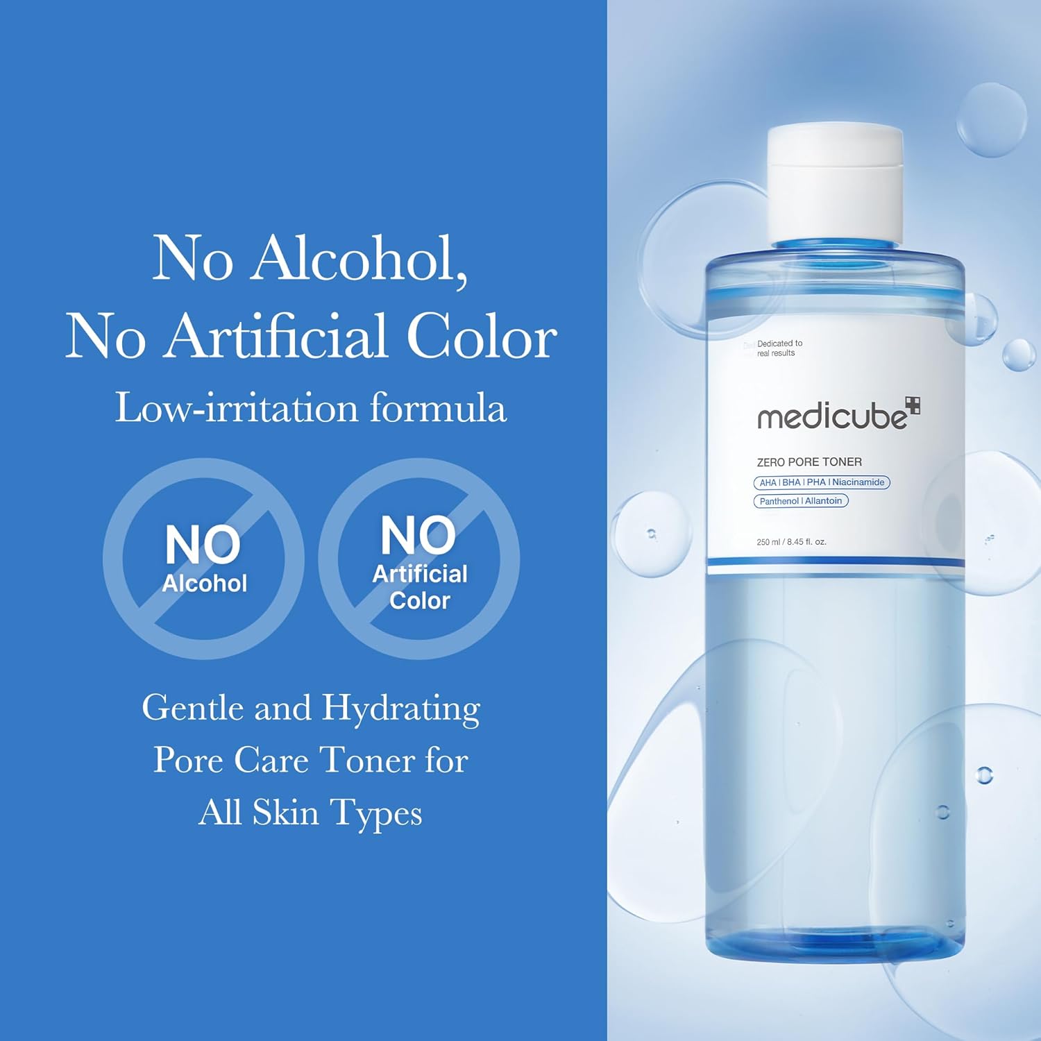 Medicube Zero Pore Toner AHA|  BHA | PHA | Niacinamide