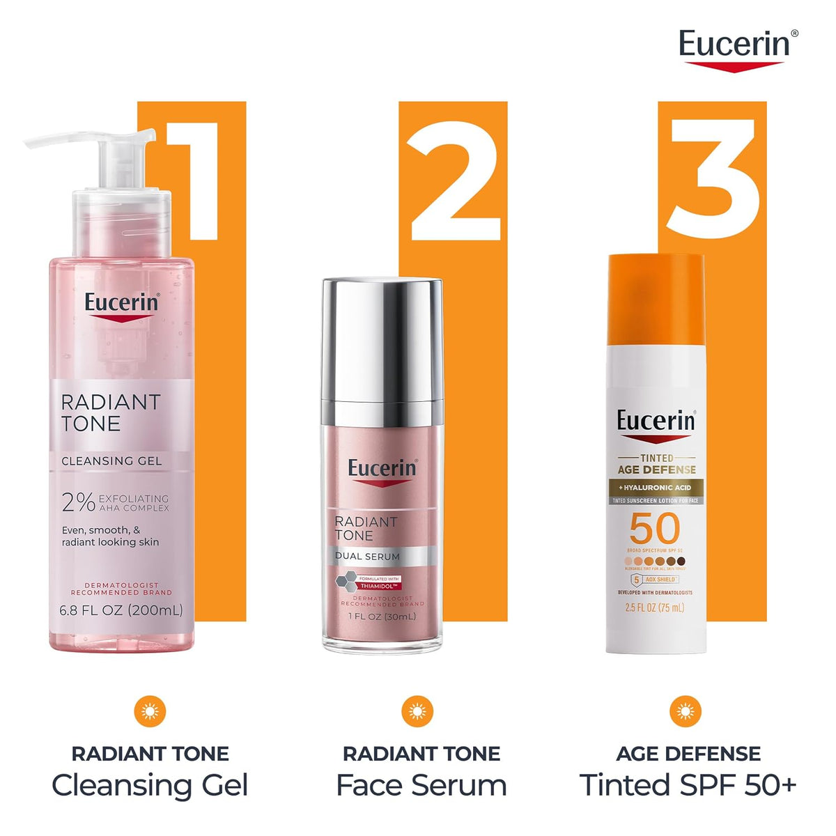 Eucerin Tinted Age Defense Face Sunscreen SPF 50