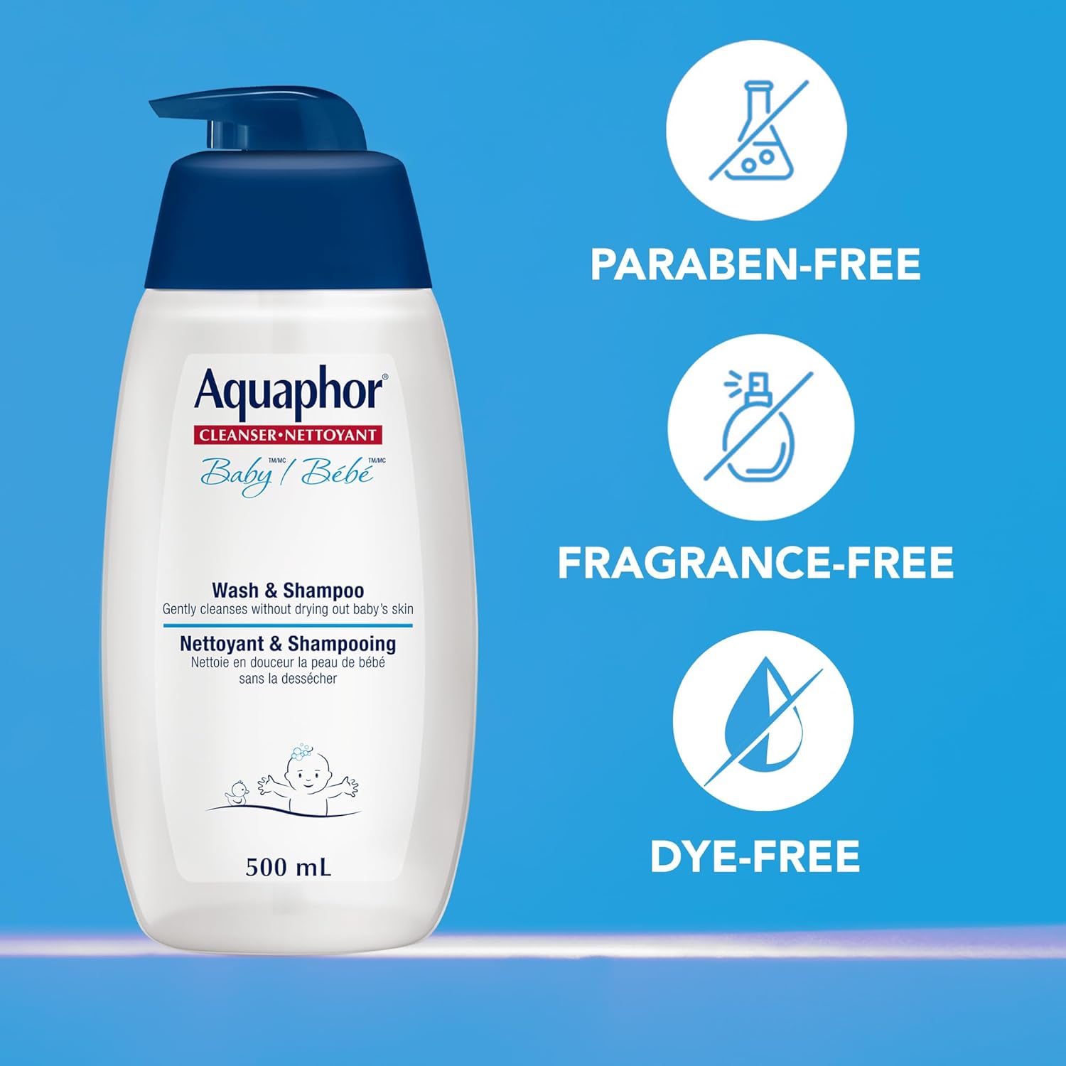 Aquaphor Baby Wash & Shampoo