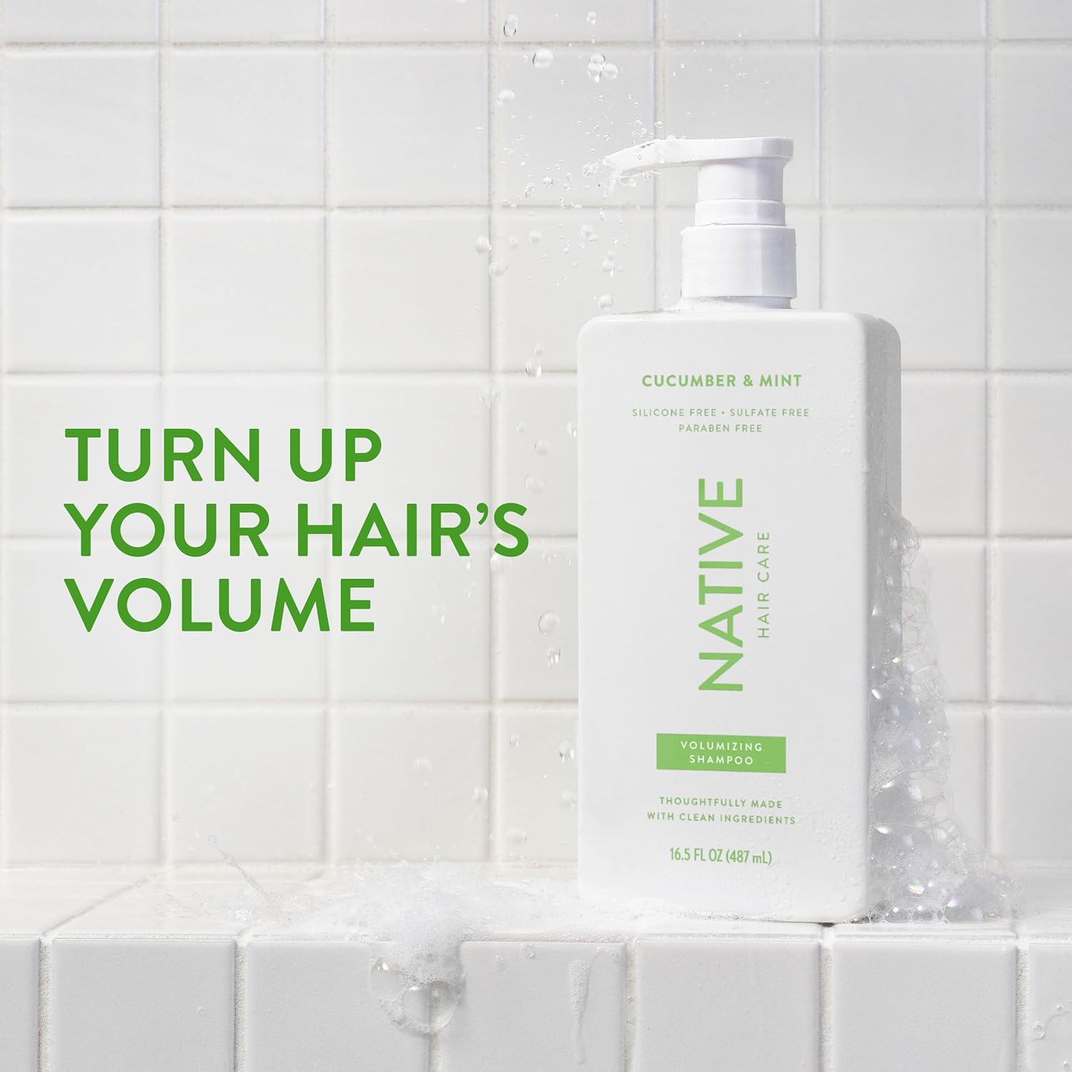 Native Cucumber & Mint Volumizing Shampoo