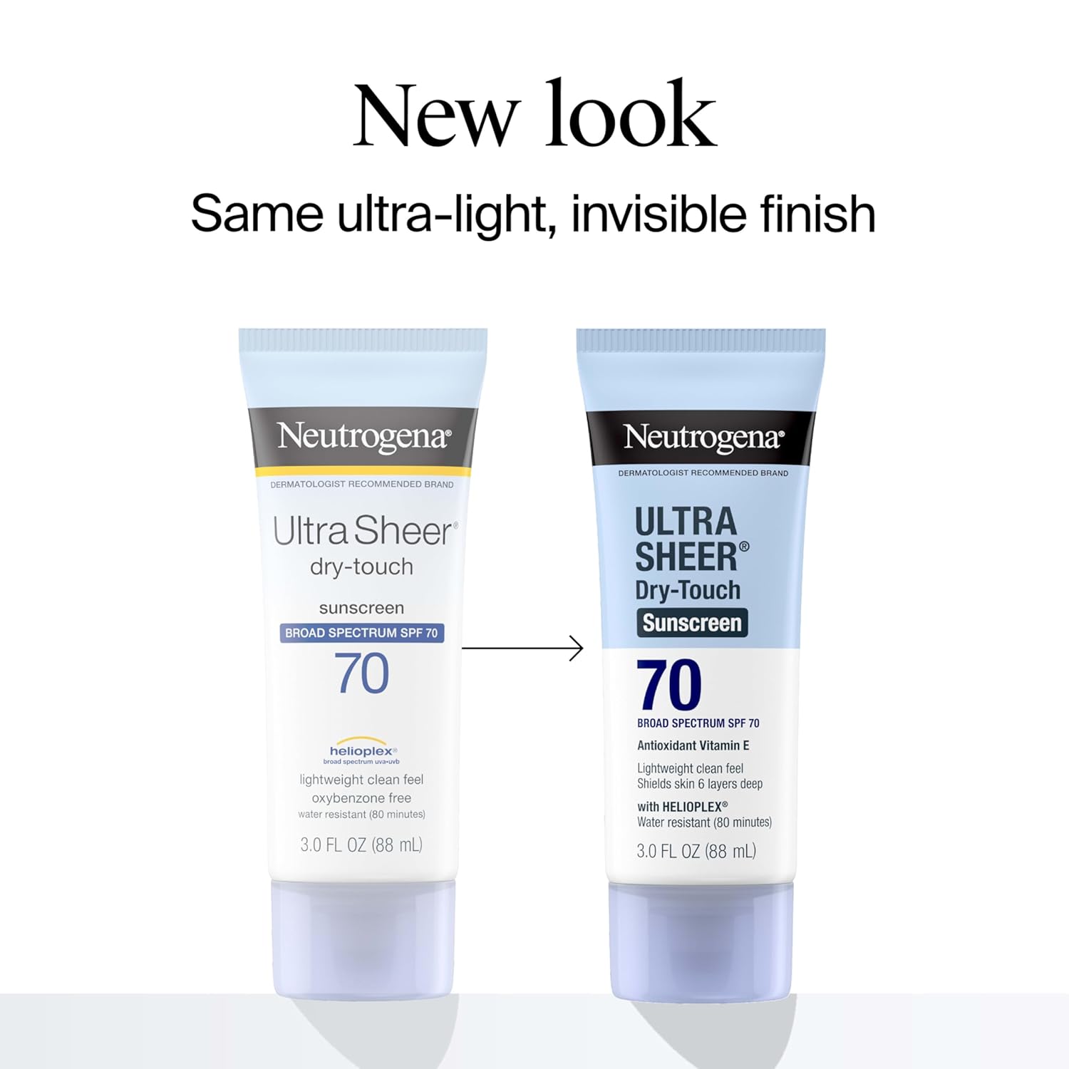 Neutrogena Ultra Sheer Dry Touch Sunscreen SPF 70
