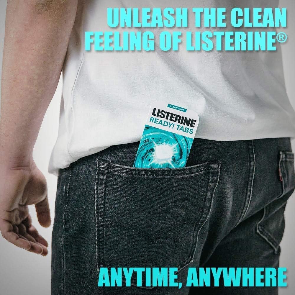 Listerine Ready Chewable Tablets - 8 Tabs