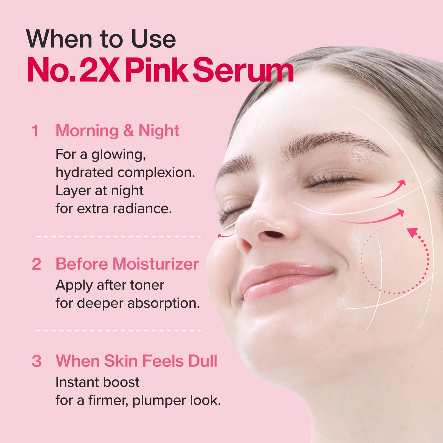 Numbuzin No. 2 Rose PDRN Collagen 2x Plumping Serum