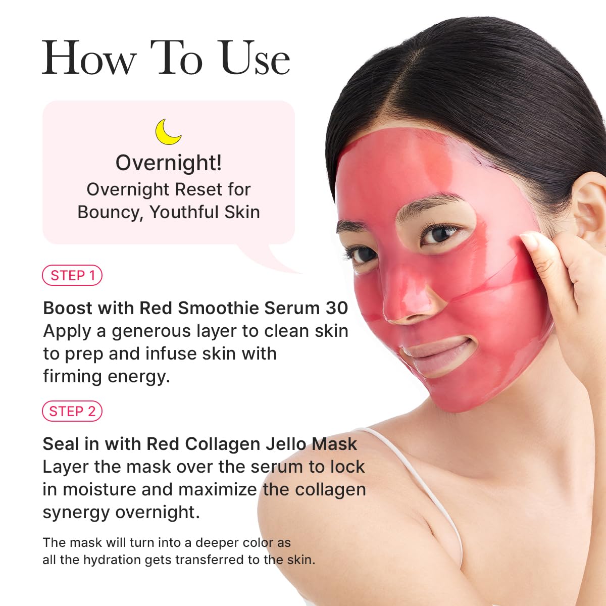 Arencia Red Collagen Tensioning Sheet Mask
